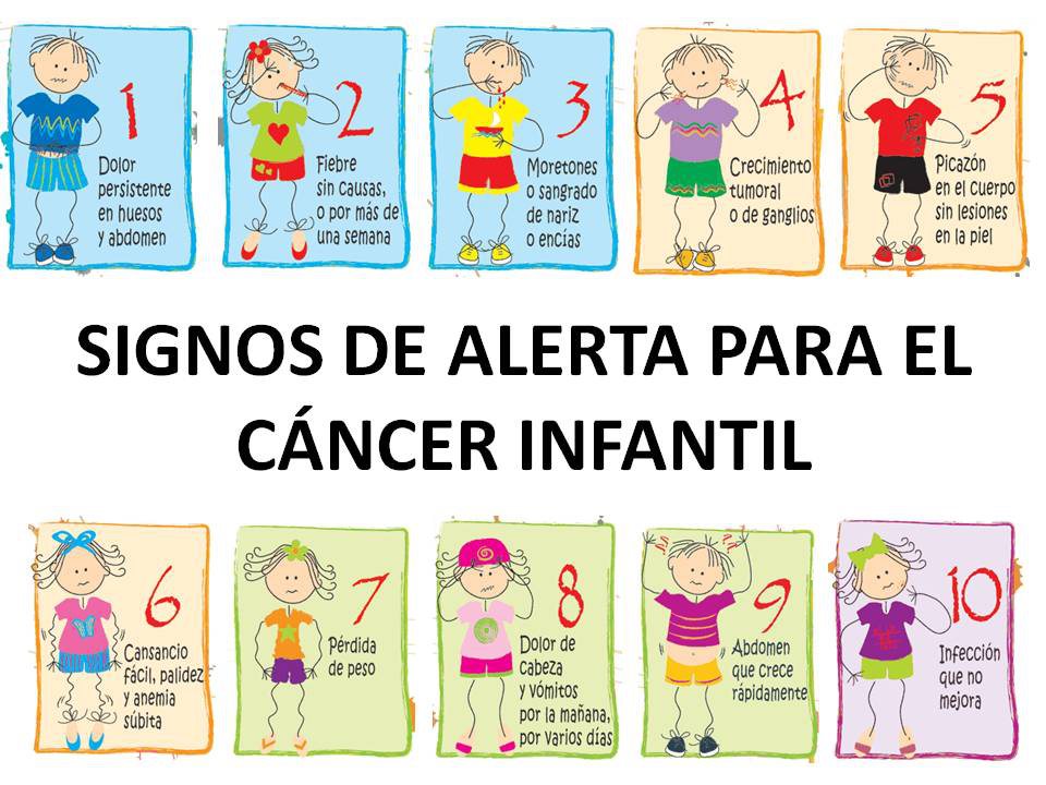 cancer infantil signos