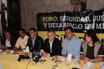 Foro Nacional por la  Seguridad  Justicia y Desarrollo de Michoacán el  29 de Marzo