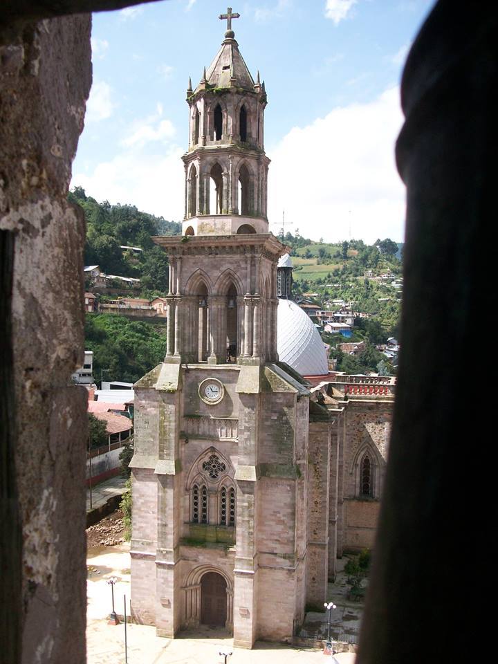 Templo de la Inmaculada Concepción en Angangueo Michoacán