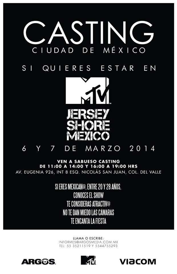 argos mtv jersey shore convocatoria