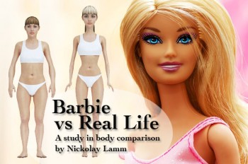 barbie real vs barbie muñeva