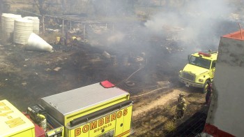 incendio bomberos Morelia