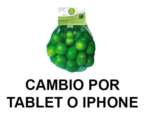 limones cambio por tablet