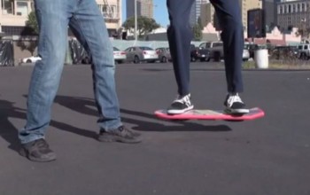 patineta voladora de volver al futuro