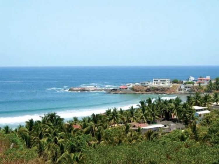 Caleta de Campos playa Michoacán