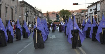 Procesión del Silencio en Morelia