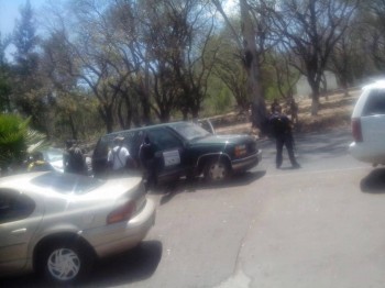 autodefensas y policías en Jiquilpan