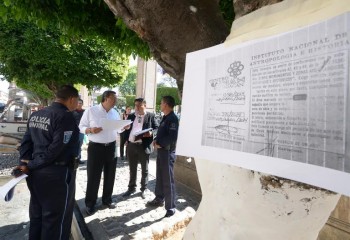 construcción ciclopuertos en Morelia autorización del INAH