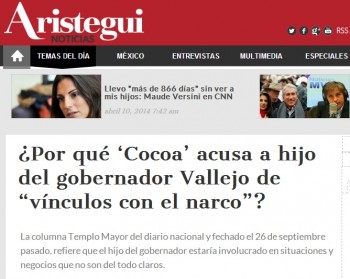 hijos de fausto vallejo narco cocoa acusa