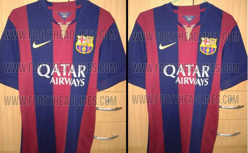 nueva playera barcelona 2014