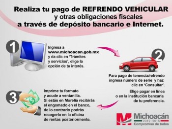 pago refrendo vehicular