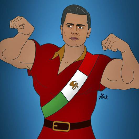 peña nieto villano disney gastón