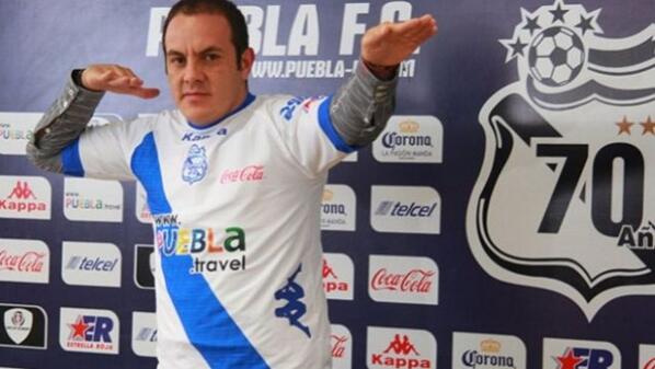 Cuauhtemoc Blanco llega a Puebla