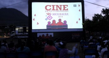 IMCINE CONACULTA proyección de cine en Michoacán