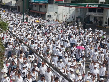 marcha por la paz en Tamaulipas