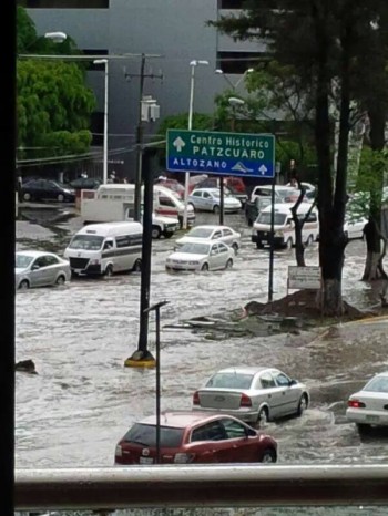 morelia camelinas inundado