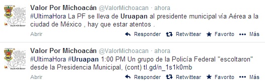 uruapan alcalde requerido Valor x Michoacán