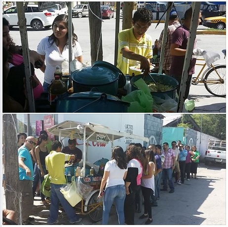 aficionados selección mexicana robando tacos fotos gente apoyando