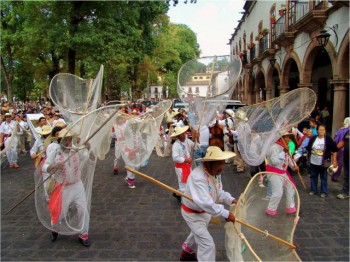 fiestas de Corpus Michoacán Pátzcuaro