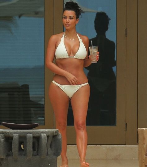 kim kardashian en méxico