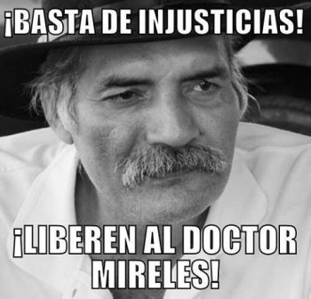 liberen a Mireles manifestación