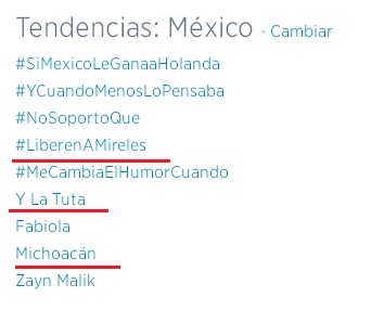 liberen a mireles tt y la tuta