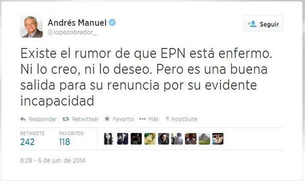 peje rumor de EPN