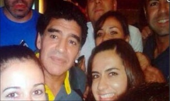 regidora mundial foto maradona