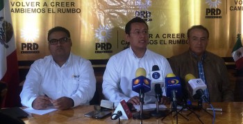 rueda de prensa PRD