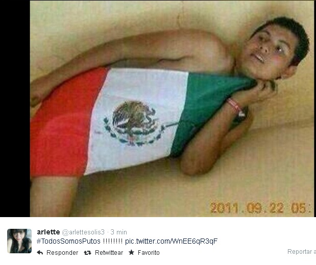 selección mexicana afición tuit todos somos putos