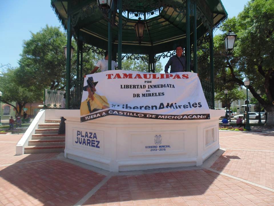 #LiberenAMireles en Tamaulipas