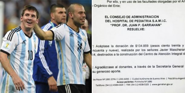 Messi y Mascherano