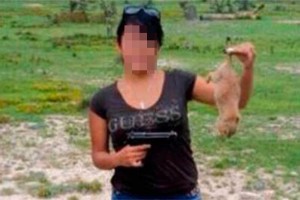 mujer presume matar perrito llanero en facebook