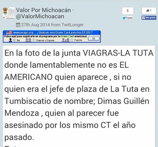 el americano valor x michoacán no es video