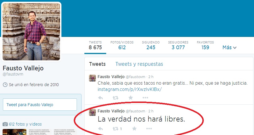 fausto vallejo jr tw la verdad nos hará libres