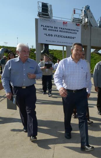 los itzícuaros morelia planta tratamientos residuales