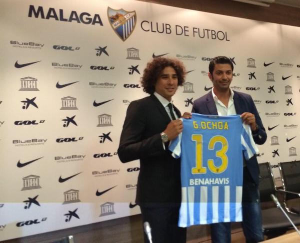 memo ochoa presentación malaga