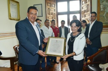 Ayuntamiento De Morelia Como Huésped Distinguido A Cónsul Del Principado De Andorra