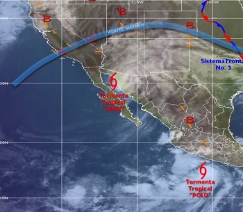 Odile Polo huracán clima septiembre 2014