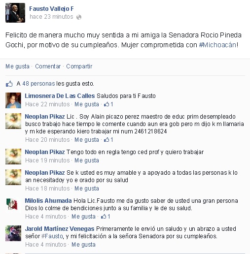 fausto vallejo post reaparece 8 sept