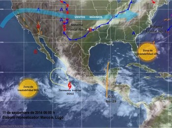 tormenta Odile