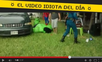 video idiota anda borracho el hulk