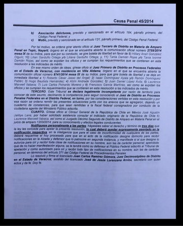 Liberan a los 11 detenidos del 20novmx