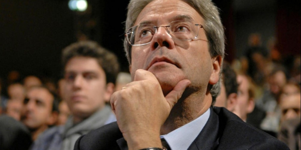 Paolo Gentiloni ministro de Italia