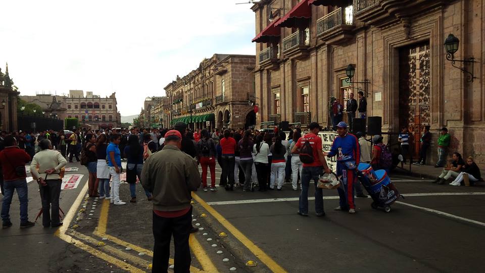 normalistas centro de morelia