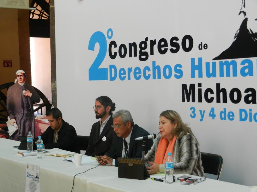 Cristina Portillo congreso derechos humanos diciembre