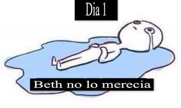 #RipBeth Twitter The Walking Dead 4