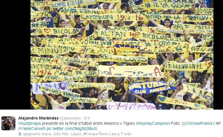 américa afición estadio ayotzinapa