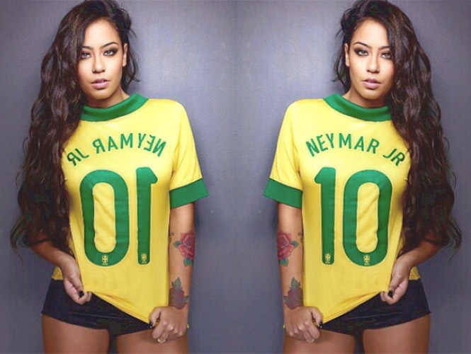 hermana de Neymar 4