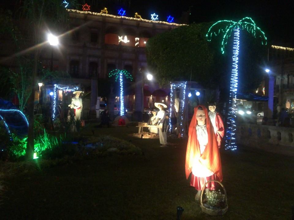 nacimiento en plaza de armas 6